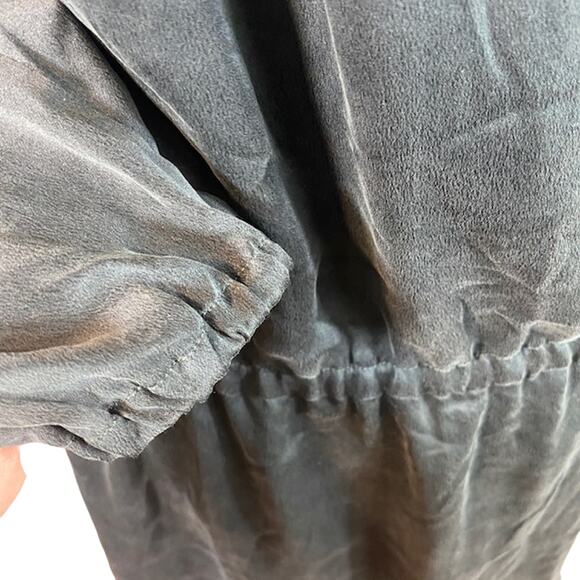 Chaser Emerald Green Cold Shoulder Slit Sleeves Dress Women SZ M - Picture 6 of 10